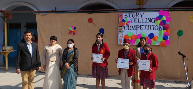Story Telling Competition held on 27th Nov. 2021-22